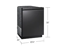 Built-In Dishwasher With AI Wash - Black | DW90F89T0UMTAA | Samsung Canada