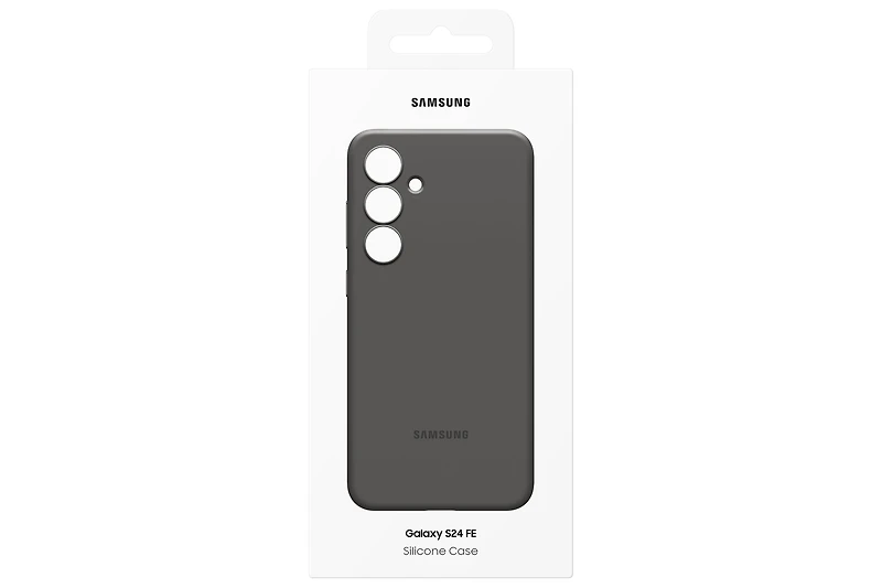 Galaxy S24 FE Silicone Case: Black | Samsung Canada