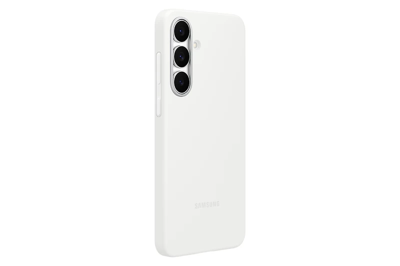 Galaxy S25 FE Silicone Case (White) | Samsung Canada