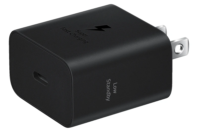 25W Power Adapter Black (Adapter Only) | Samsung Canada