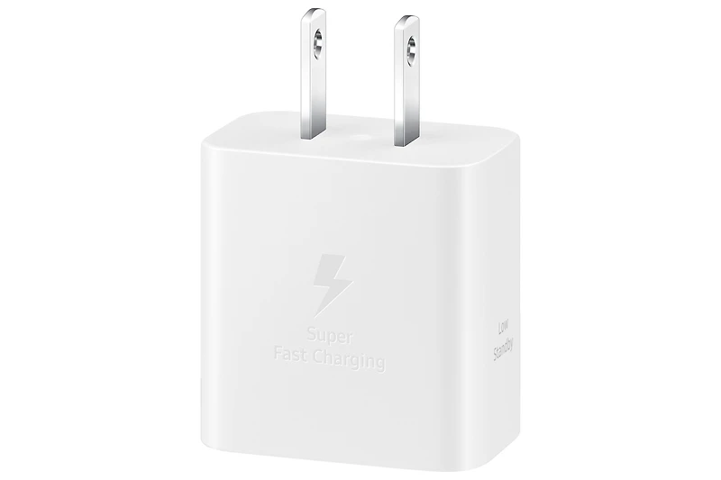 25W Power Adapter White (Adapter Only) | Samsung Canada
