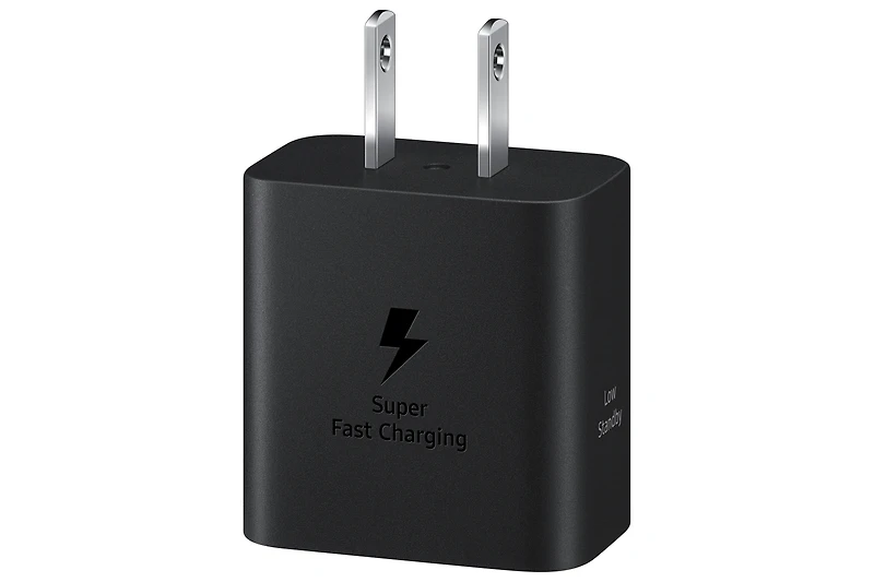 25W Power Adapter Black (with Cable) | Samsung Canada
