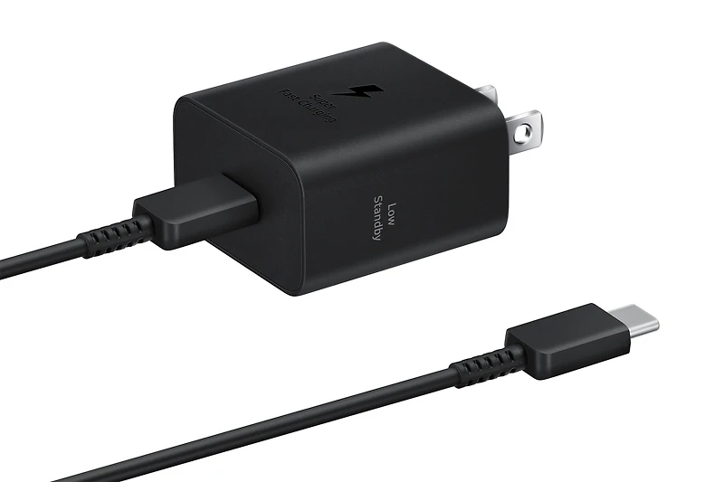 25W Power Adapter Black (with Cable) | Samsung Canada