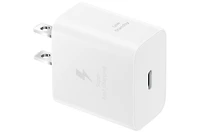25W Power Adapter White (with Cable) | Samsung Canada