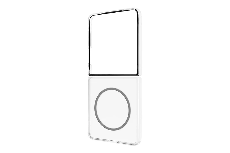 Galaxy Z Flip7 Clear Magnet Case Transparent | Samsung Canada