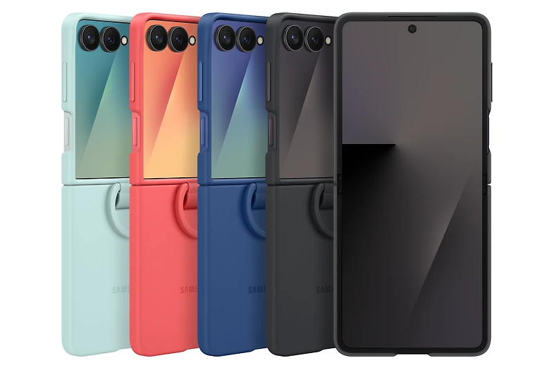 Galaxy Z Flip7 Ring Case (Silicone, Mint) | Samsung Canada