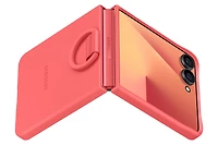 Galaxy Z Flip7 Ring Case (Silicone, Red) | Samsung Canada