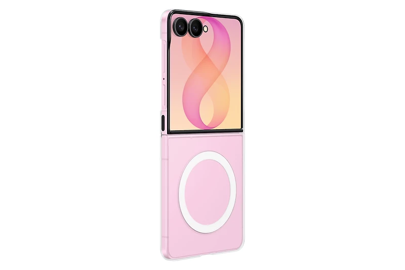 Galaxy Z Flip8 Clear Magnet Case