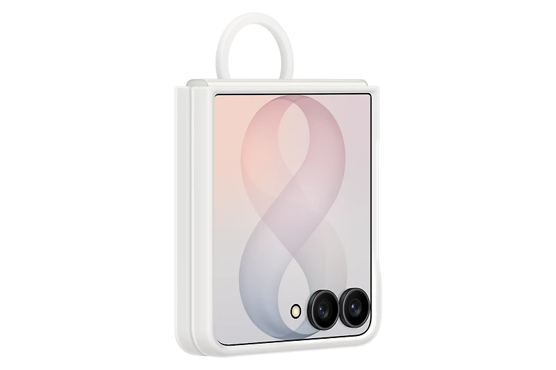 Galaxy Z Flip8 Silicone Ring Magnet Case