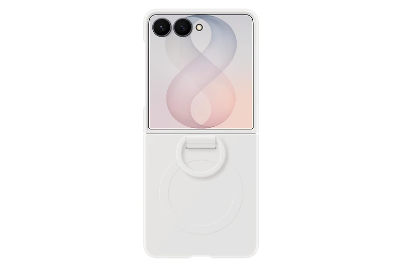 Galaxy Z Flip8 Silicone Ring Magnet Case