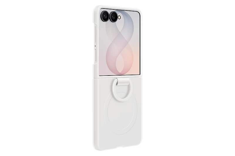 Galaxy Z Flip8 Silicone Ring Magnet Case