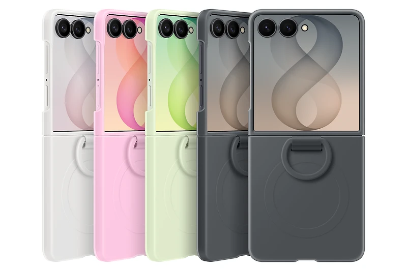 Galaxy Z Flip8 Silicone Ring Magnet Case