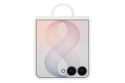 Galaxy Z Flip8 Silicone Ring Magnet Case