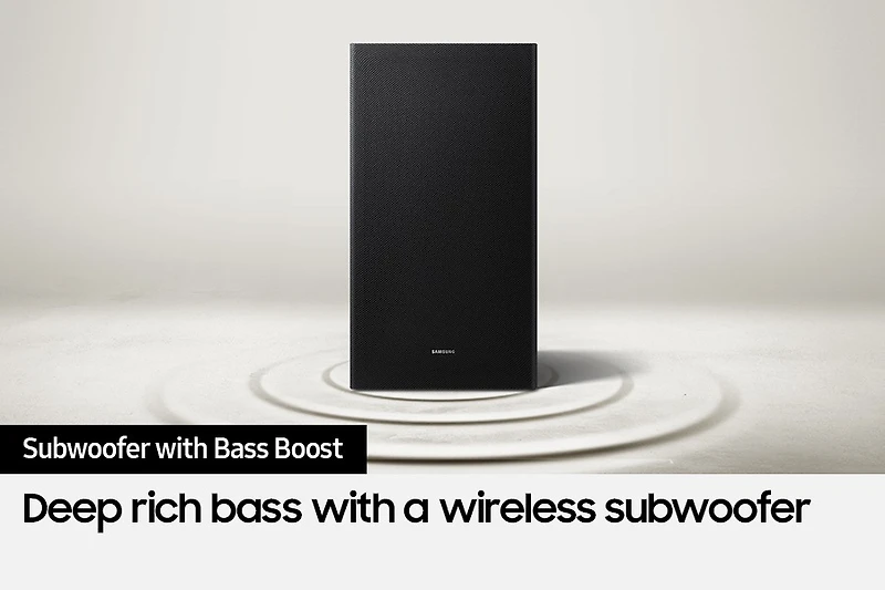 B-series Soundbar HW-B550D 3.1 ch Sub Woofer