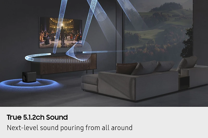 Q-series Soundbar HW-Q800F 5.1.2 ch Subwoofer (2025) | Samsung Canada