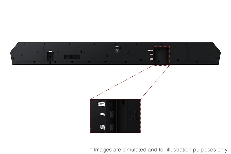 Q-series Soundbar HW-Q800F 5.1.2 ch Subwoofer (2025) | Samsung Canada