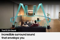 Q-series Soundbar HW-Q910D 9.1.2 ch Sub Woofer & Rear Speaker (2024)