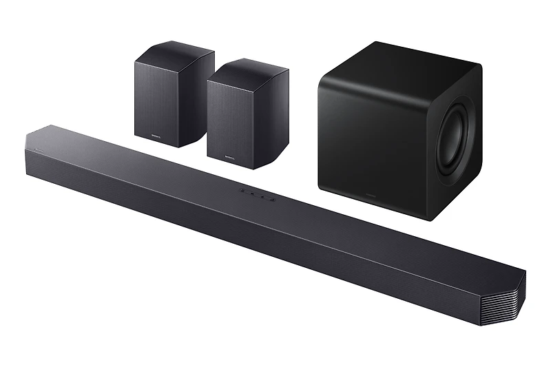 Shop Q-series Soundbar 9.1.4 ch Subwoofer & Rear Speaker (2025) | Samsung Canada