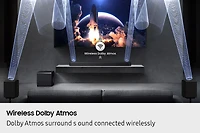 Shop Q-series Soundbar 9.1.4 ch Subwoofer & Rear Speaker (2025) | Samsung Canada
