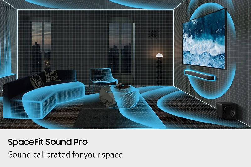 Shop Q-series Soundbar 9.1.4 ch Subwoofer & Rear Speaker (2025) | Samsung Canada