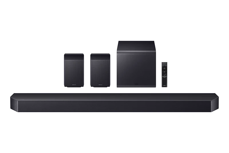 HW-Q990F 11.1.4 ch Soundbar W/ Subwoofer & Rear Speaker (2025) | Samsung Canada
