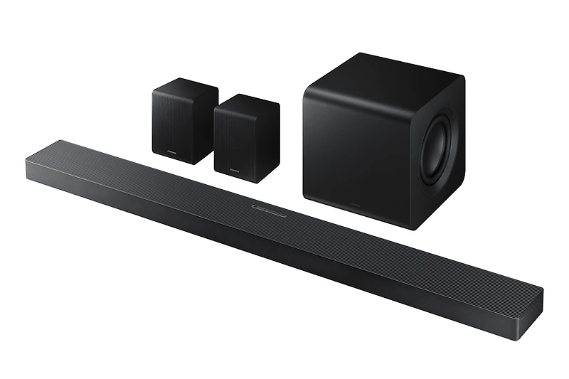Q-series Soundbar HW-QS750F 5.1.2 ch Subwoofer& Rear Speaker(2025) | Samsung Canada