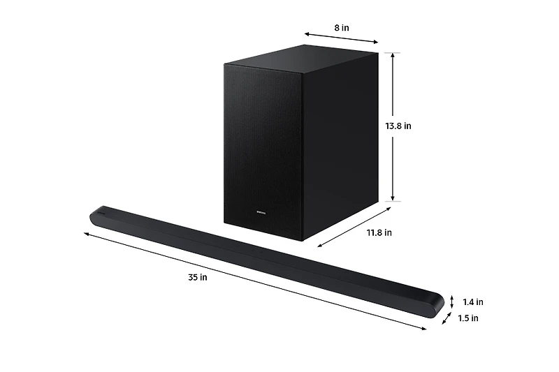 Ultra Slim Wireless Soundbar HW-S700D (2024) | Samsung Canada