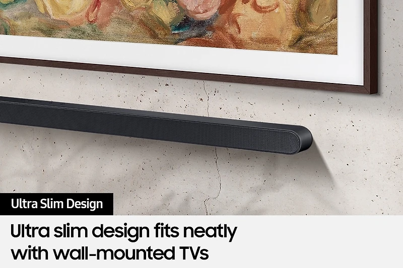 Ultra Slim Wireless Soundbar HW-S700D (2024) | Samsung Canada