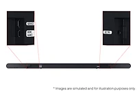 Ultra Slim Wireless Soundbar HW-S700D (2024) | Samsung Canada