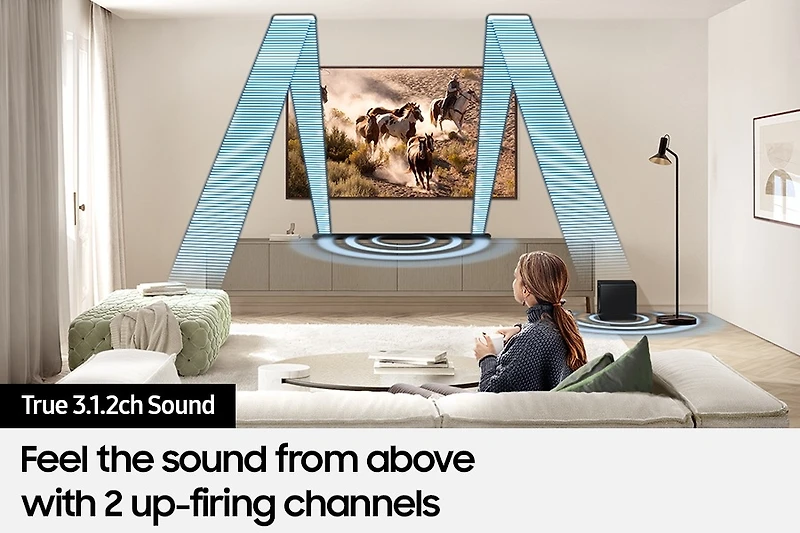 Ultra Slim Wireless 3.1.2 Soundbar S800D (2024) | Samsung Canada