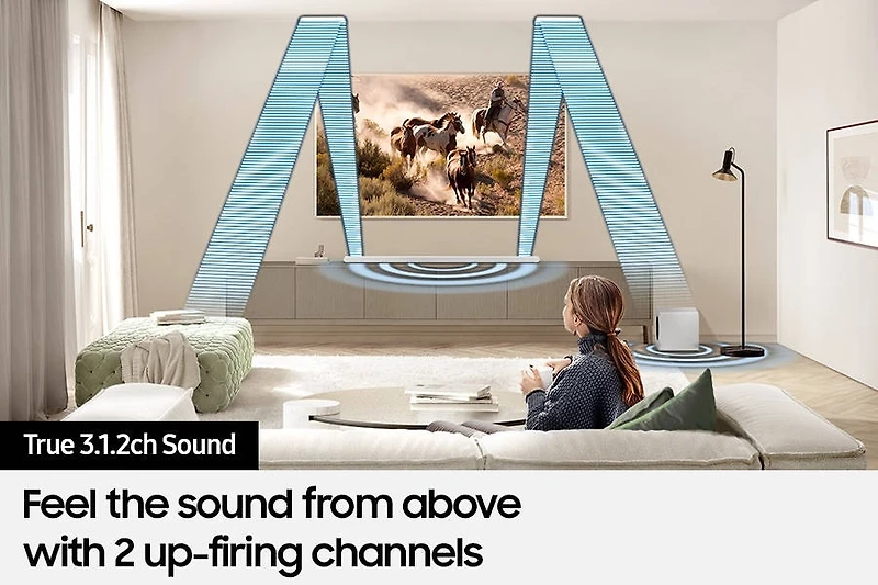 Ultra Slim Wireless 3.1.2 Soundbar S801D (2024) | Samsung Canada