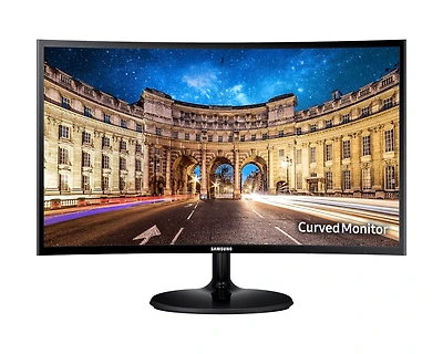 24" Essential Curved Monitor for the ultimate immersive viewing experience
