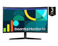 24" Essential Monitor S3 S36GD FHD 100Hz (2025) | Samsung Canada