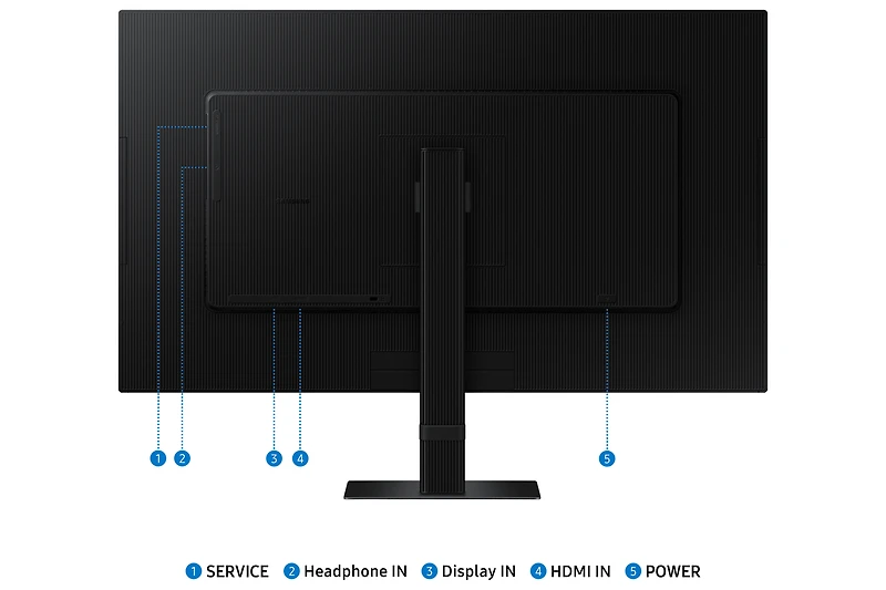 27" ViewFinity Black S7 S70D UHD Monitor (2024) | Samsung Canada