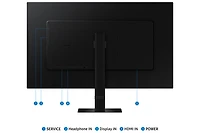 27" ViewFinity Black S7 S70D UHD Monitor (2024) | Samsung Canada
