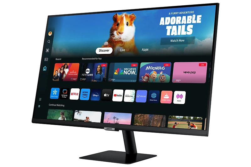 27" Smart Monitor M5 M50D FHD Black (2024) | Samsung Canada