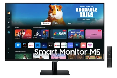 27" Smart Monitor M5 M50D FHD Black (2024) | Samsung Canada