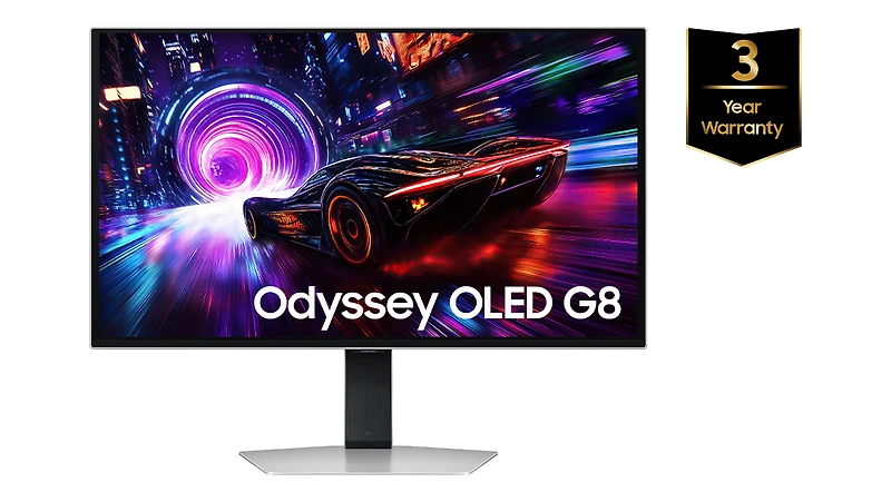 27" Odyssey OLED G8 G81SF UHD 4K 240Hz Gaming Monitor (2025) | Samsung Canada