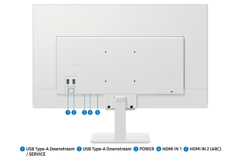 Inch M50F Full HD Smart Monitor M5 (White) | Samsung Canada