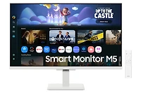 Inch M50F Full HD Smart Monitor M5 (White) | Samsung Canada