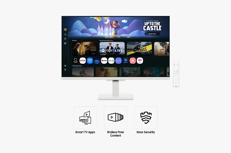 Inch M50F Full HD Smart Monitor M5 (White) | Samsung Canada