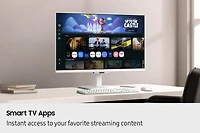 Inch M50F Full HD Smart Monitor M5 (White) | Samsung Canada