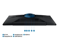 32" G3 Odyssey Flat Gaming FHD Monitor with 165Hz Refresh Rate