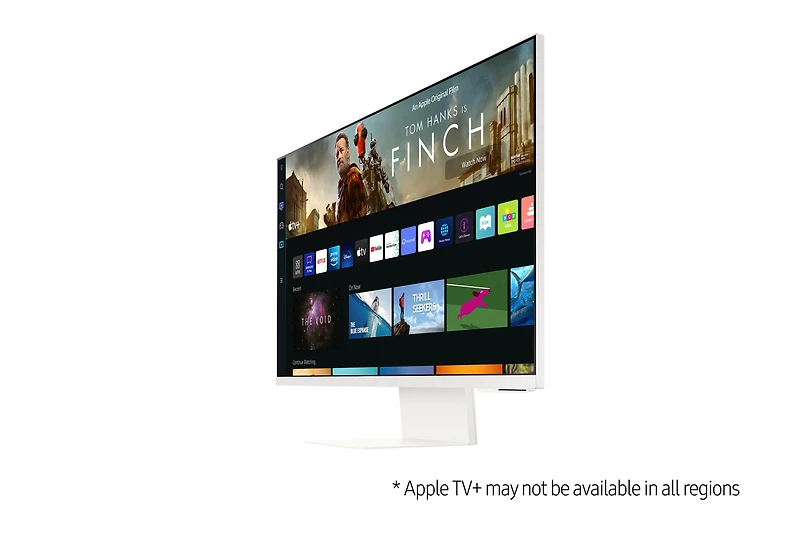 32” M8 Smart White UHD Monitor with Smart TV Apps and Mobile Connectivity