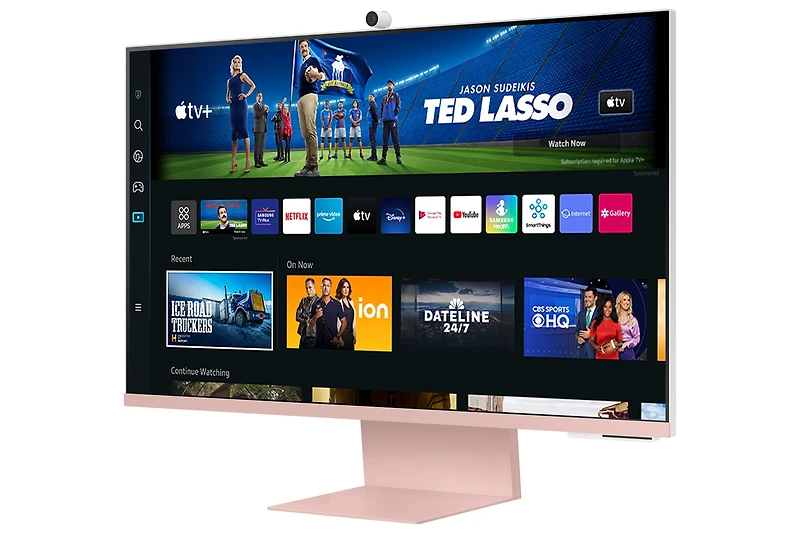 32" M8 Smart Pink UHD Monitor with Smart TV Apps and mobile connectivity  (Online Exclusive)