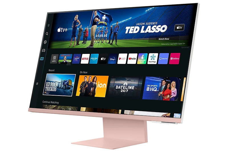 32" M8 Smart Pink UHD Monitor with Smart TV Apps and mobile connectivity  (Online Exclusive)