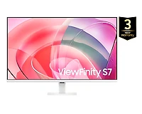 32" ViewFinity White S7 S70D UHD Monitor (2024) | Samsung Canada