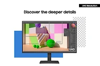 32" ViewFinity Black S8 S80UD UHD Monitor | Samsung Canada