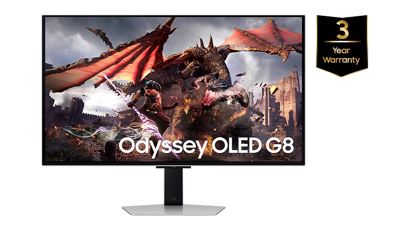 32" Odyssey OLED G8 G80SD UHD 240Hz Gaming Monitor