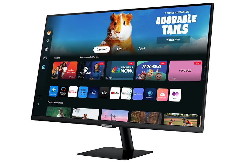 32" Smart Monitor M5 M50D FHD Black (2024) | Samsung Canada